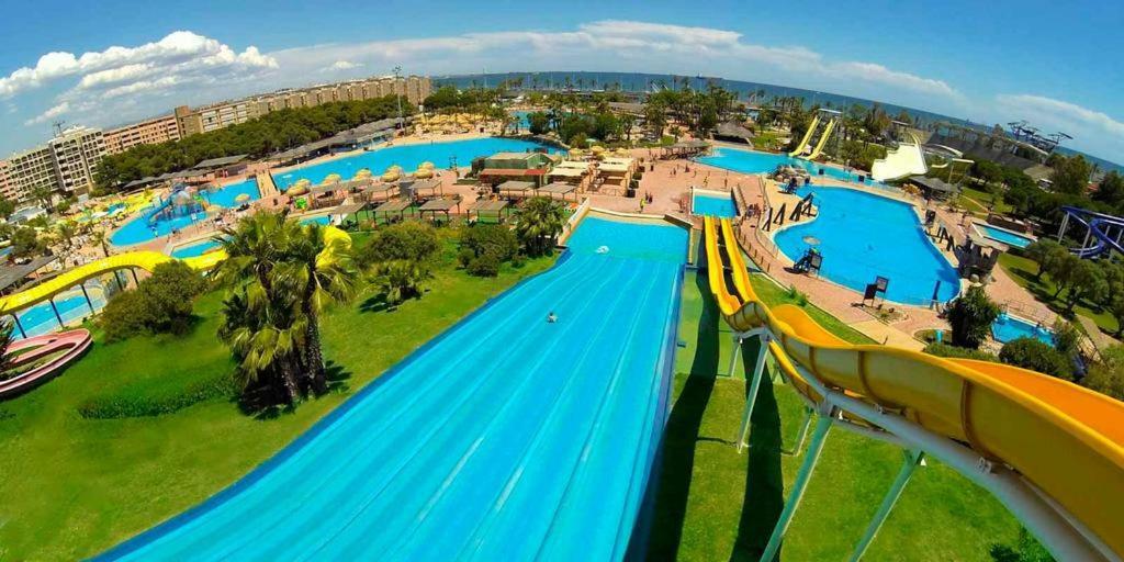 Апартаменты Sunflat Holidays Llum Swimming Pool Салоу Экстерьер фото