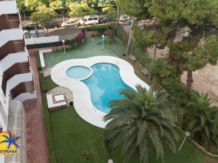 Апартаменты Sunflat Holidays Llum Swimming Pool Салоу Экстерьер фото